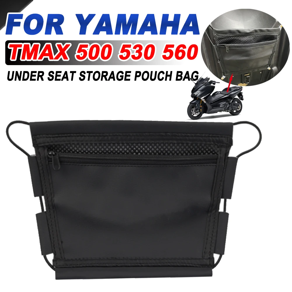 

For YAMAHA TMAX530 TMAX500 TMAX560 T-MAX Tmax 530 560 500 Motorcycle Accessories Seat Bag Under Seat Storage Pouch Bag Organizer