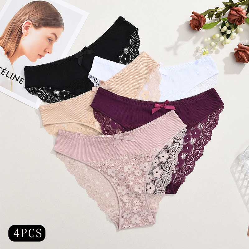 4Pcs Floral Bow Com… - image