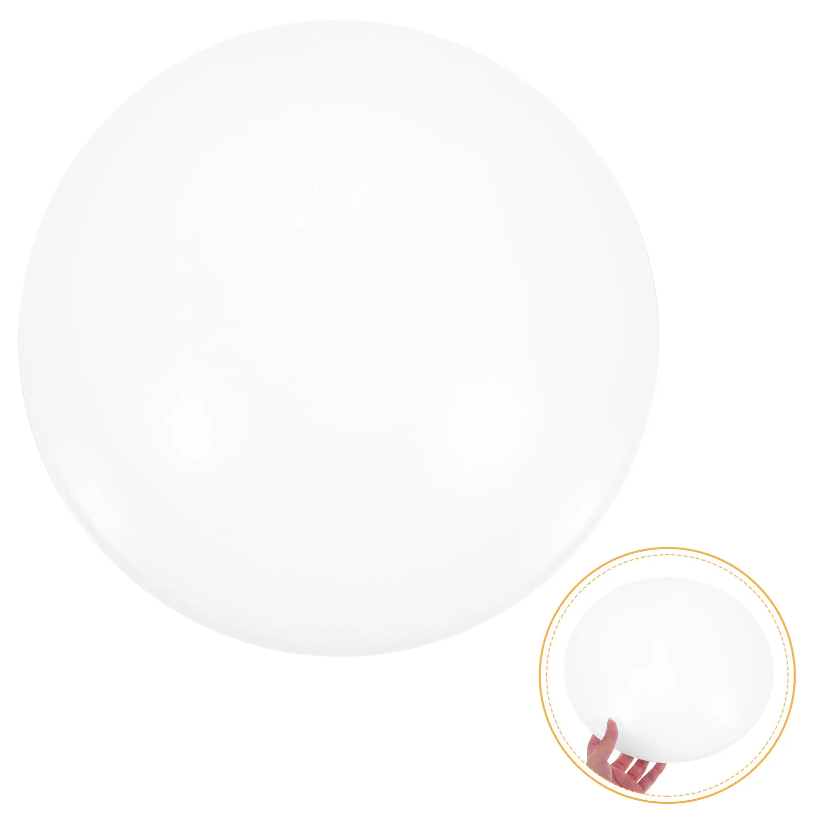 Round Ceiling Lamp Shade Cover Plastic for Bedroom Hallway Staircase Emergency Lamp Shade Ceiling Light Fixture Replacement