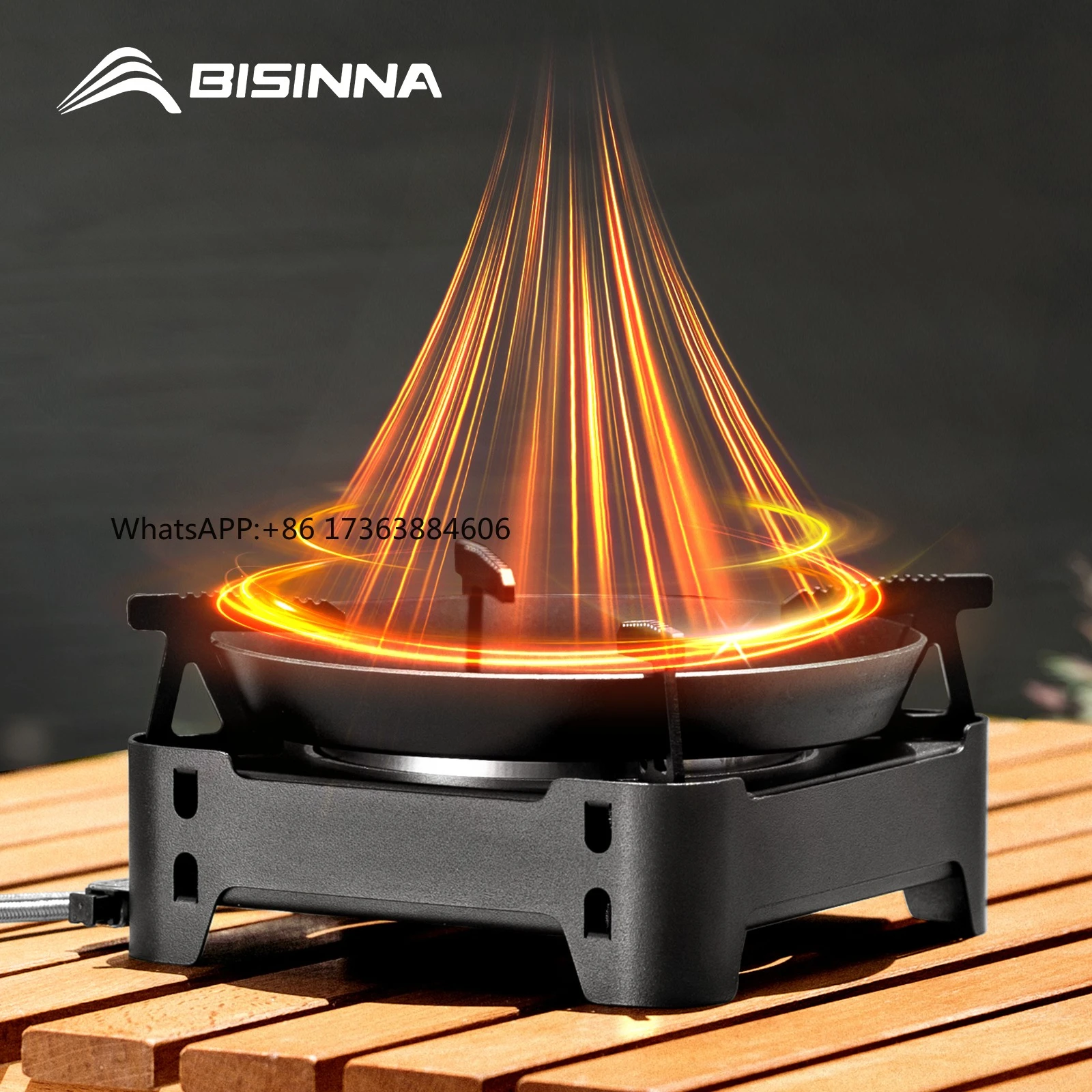 

Camping Stove 3600W High-power Card Stove Portable Lightweight Split Type Burner Outdoor Picnic Hiking