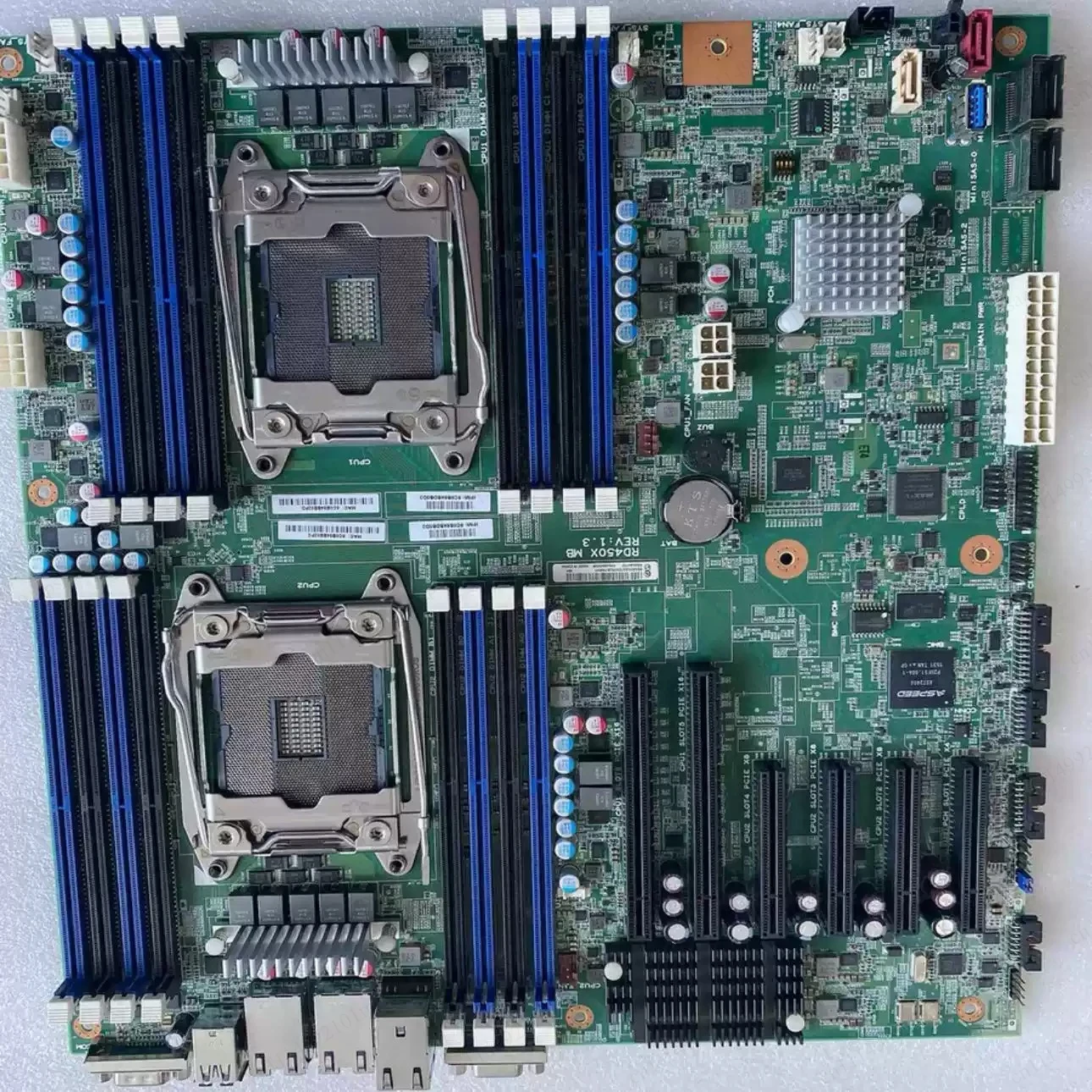 RD450X Main Board Dual X99 Server Main Board C612 Chip E-ATX, 2680v4 Support Unique Display