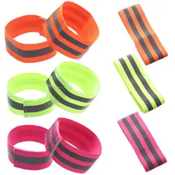 Pants Hand Leg Fishing Accessories Reflector Wristband Sport Tape Cycling Reflective Strips Warning Armband Bike Safety Alert
