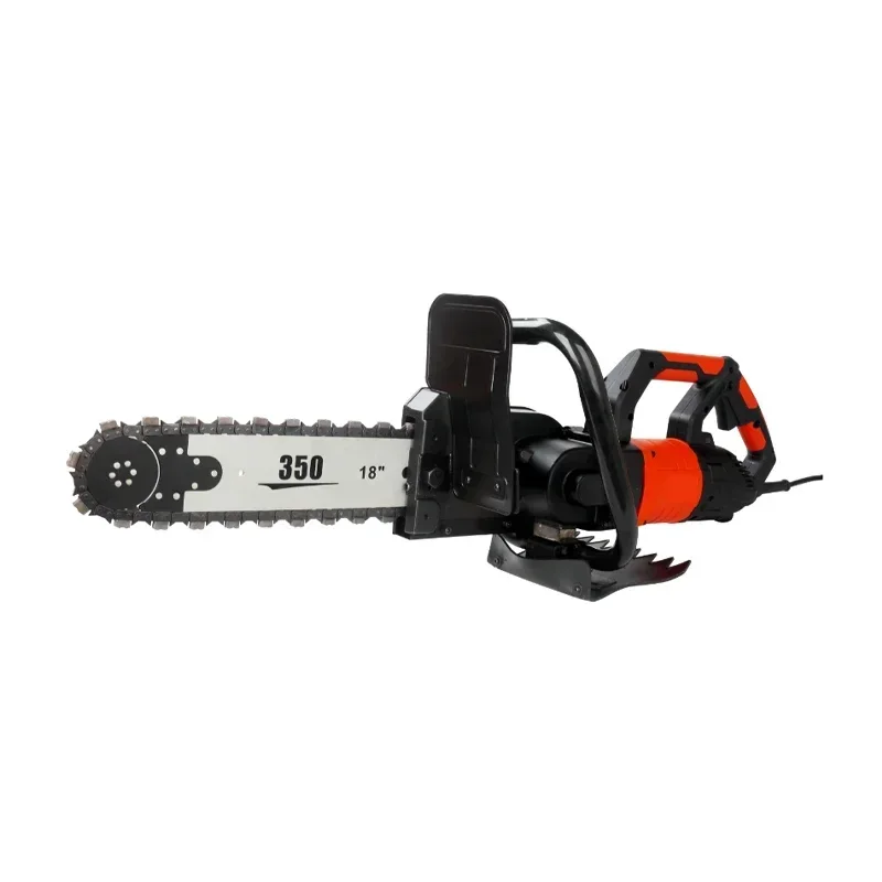 18 Inch 350mm Diamond Concrete Chain Saw Portable Stone Cutting Machine Concrete Chain Saw