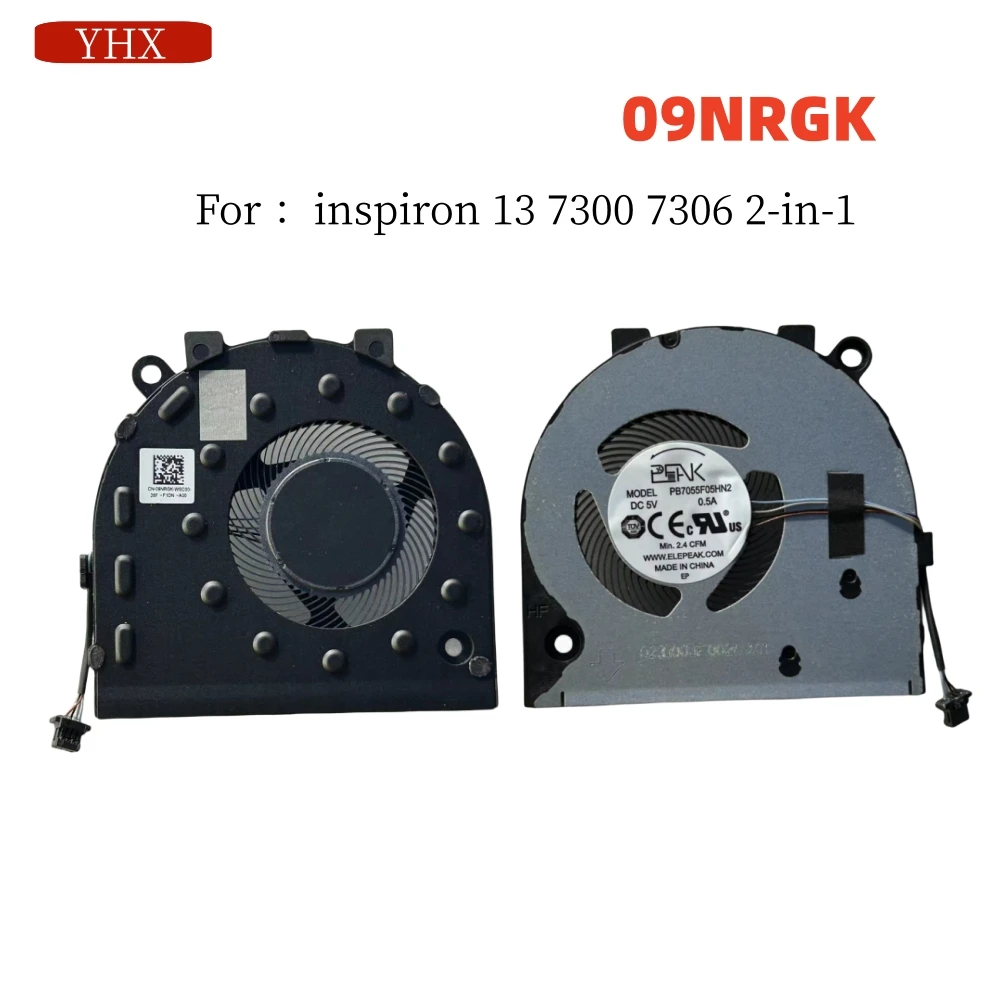 

New Original FOR Dell Inspiron 13 7300 7306 2-in-1 CPU Cooling Fan 09NRGK