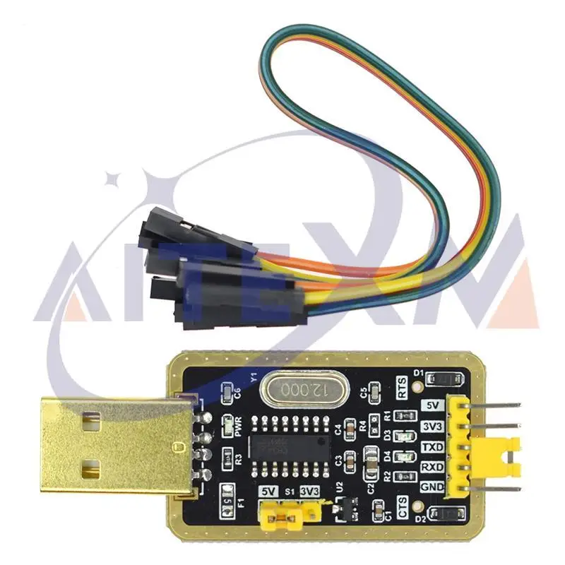 CH340 Module Instead of PL2303 CH340G CH340E RS232 to TTL Module Upgrade USB to Serial Port In Nine Brush Plate YANXD