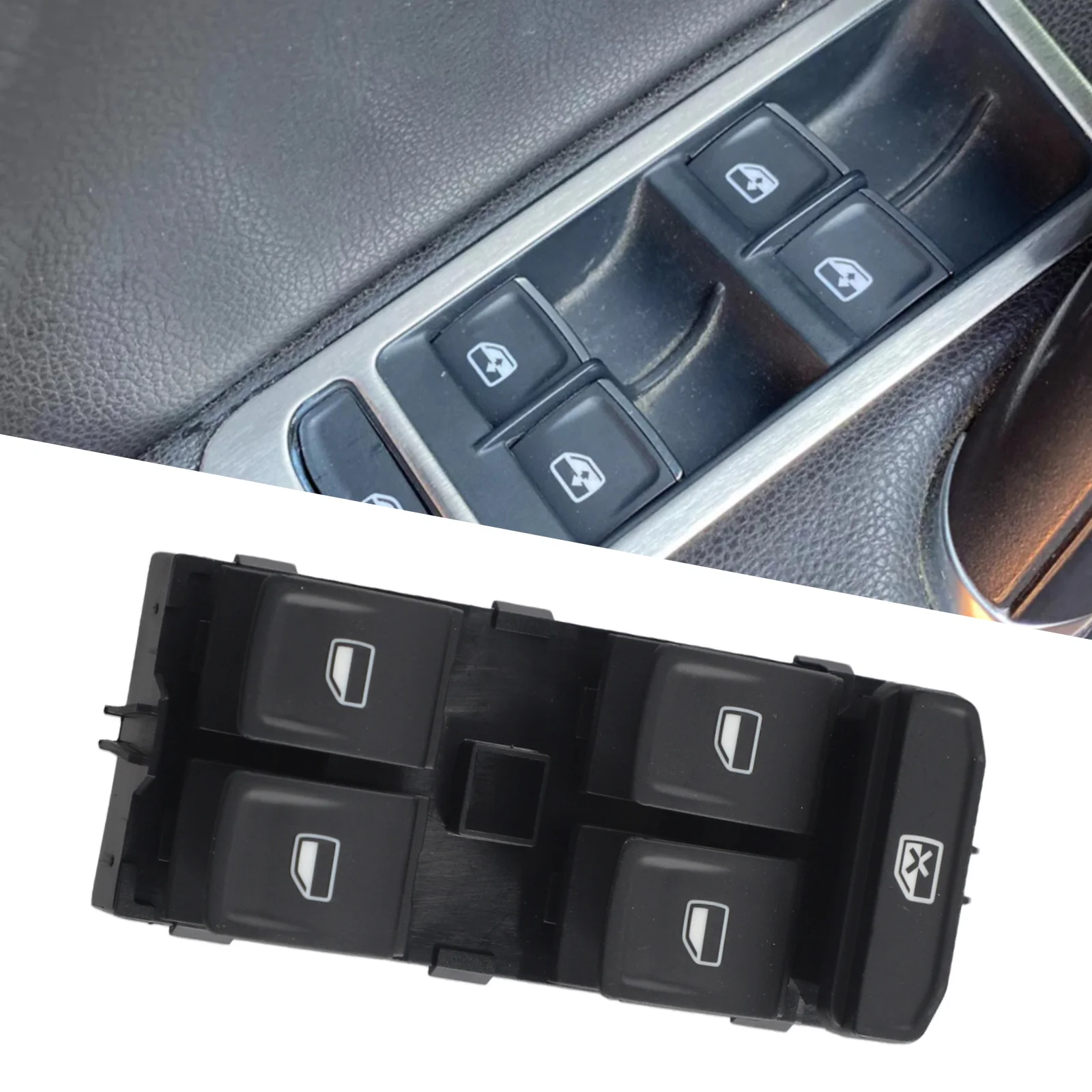 

Window Control Switch As Picture Shows Car Window Switch Stable Performance Brand New Condition High Reliability