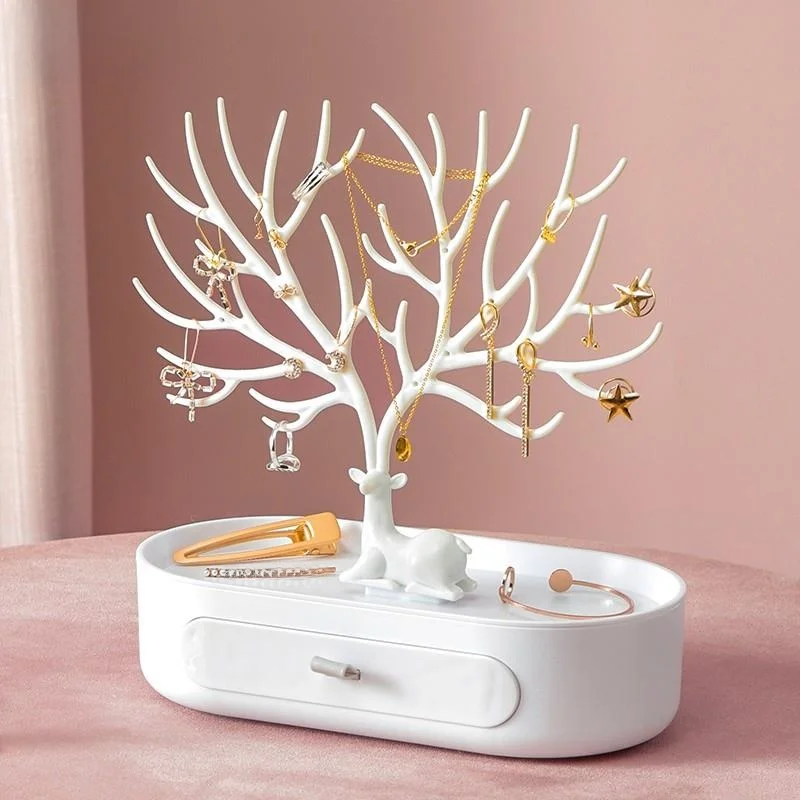 

Подставка для серег, органайзер для украшений, держатель для ожерелий, популярное решение для хранения модных аксессуаров