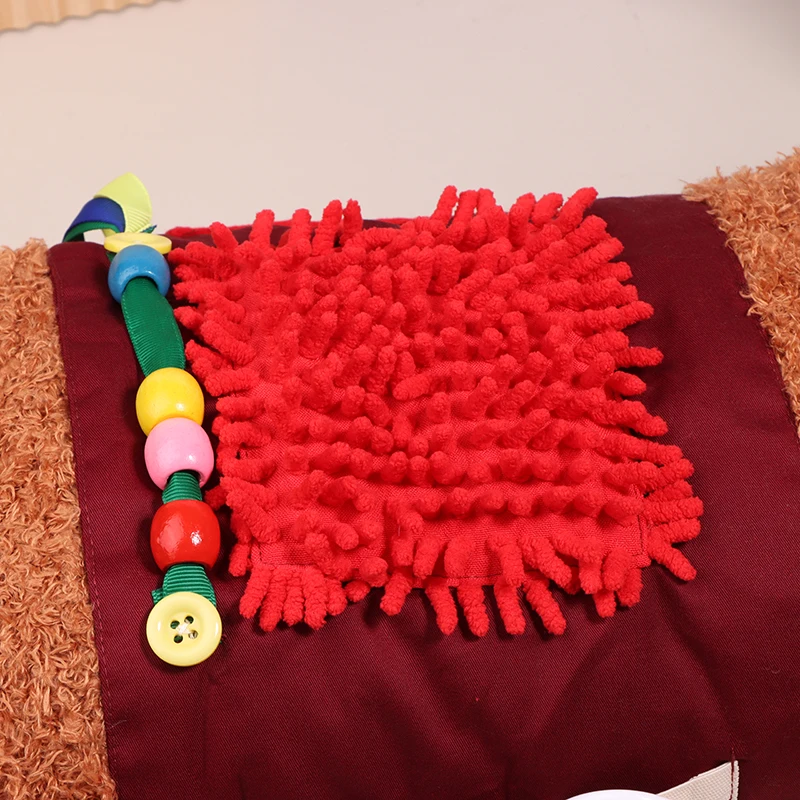 Fidgeting Blanket Dementia Sensory Toy Blanket Pressure Anxiety Relief Cloth dla osób starszych Alzheimer Patient Decompression Toys