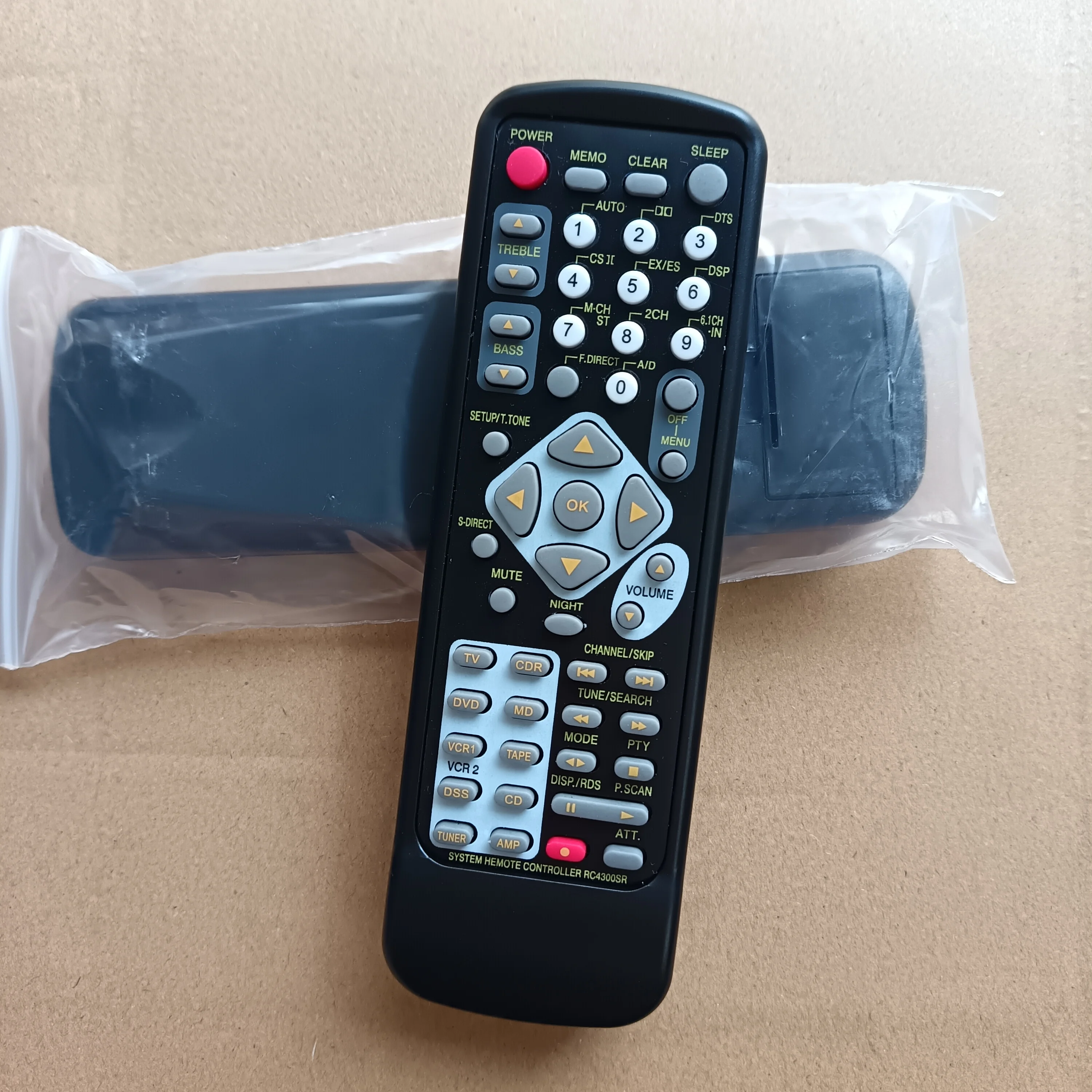 RC4300SR Sostituisci il telecomando adatto per il ricevitore Surround AV Marantz SR4300 SR4300A1B SR4300A1G SR4300F1N SR4300K1G SR4300L1G