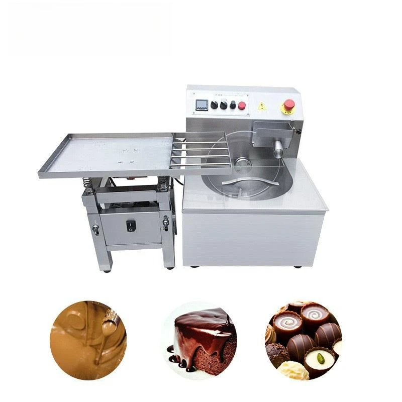 Multi-function Chocolate Machine,Melting Tempering Pouring with Temperature Controller&Vibration,Small Molding Machine 110V/220V