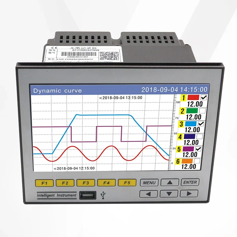 

Timed Print DC Power Supply Recorder Communication Acquisition Feed Output Paperless Recorder