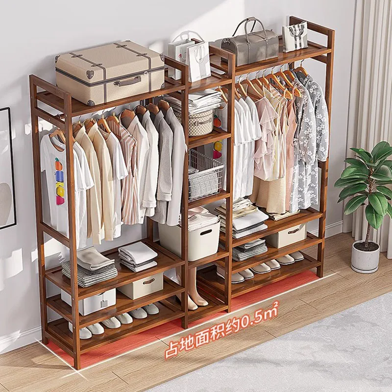 Organizer Minimalist Coat Racks Wardrobes Space Saving Bedroom Nordic Coat Racks Modern Display Porte Manteau Trendy Furniture