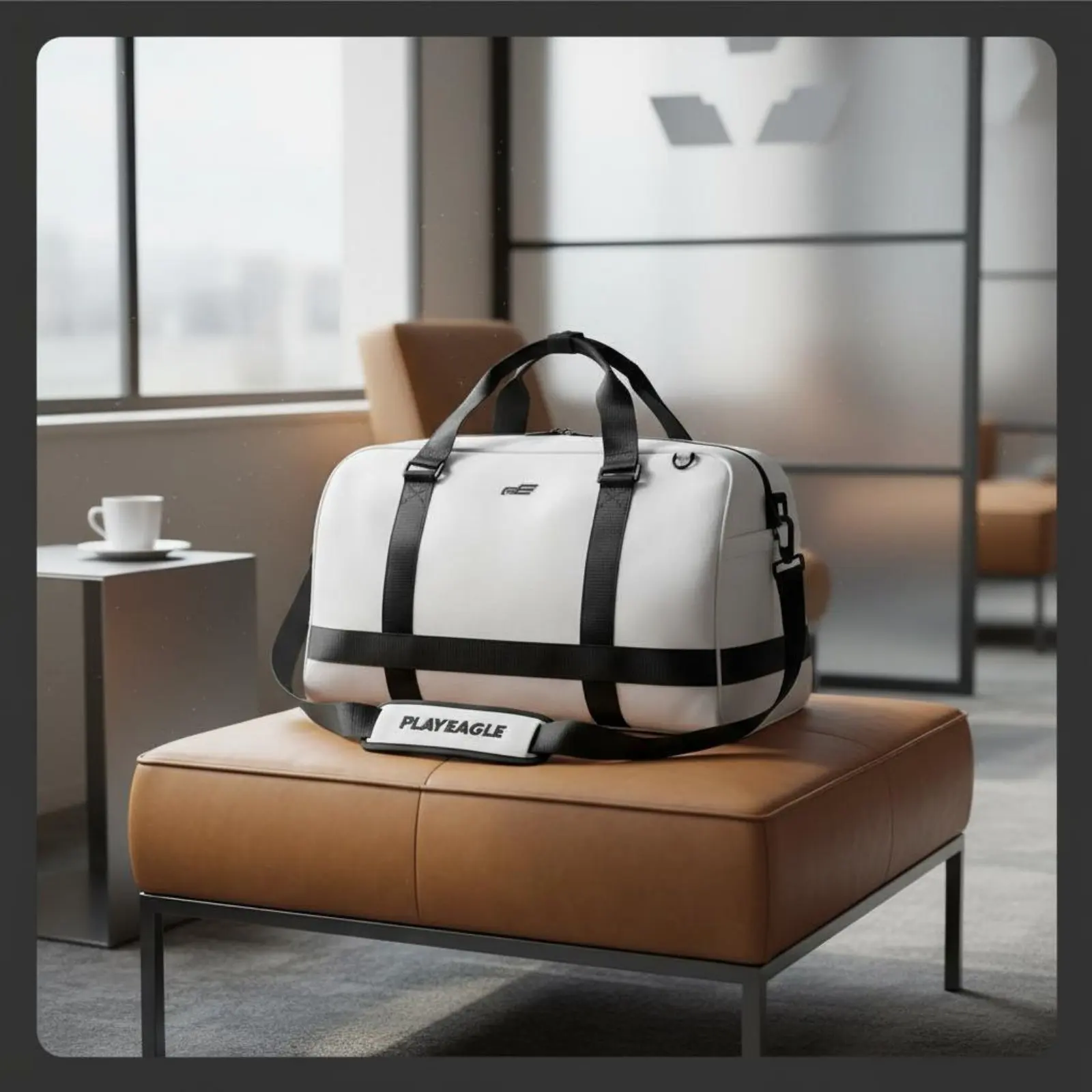 Golf Clothes Bag Portable Golf Duffel Bag Shoe Compartment Duffel Easy to Clean Water Resistant for Travel