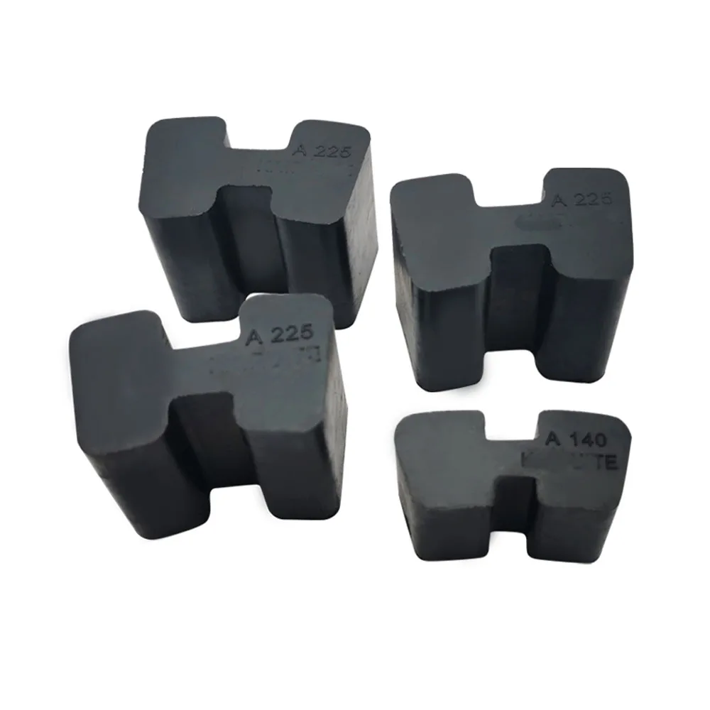 1Pcs H-type rubber Cushion AB Type Coupling Elastic Block Black Cushion Block Rubber Shock Absorber Wear-resistant Pad