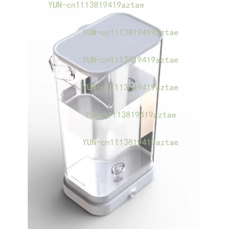 2L External Water Tank Full‑Set with Adapter Head & Base, External Water Reservoir Kit for Espresso Coffee Machine