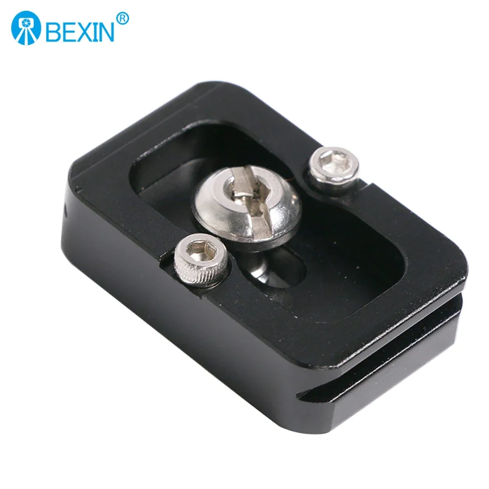 BEXIN Mini Plate Quick Release Plate Tripod Quick Release Camera PU-25 1/4 Screw Mount For Arca Swiss DSLR Camera