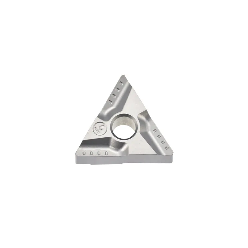 10 pçs/lote, inserções de ferramenta de torneamento de torno cermet triângulo para usinagem áspera de aço tnmg 160404 R-VF TNMG 160404 L-VF