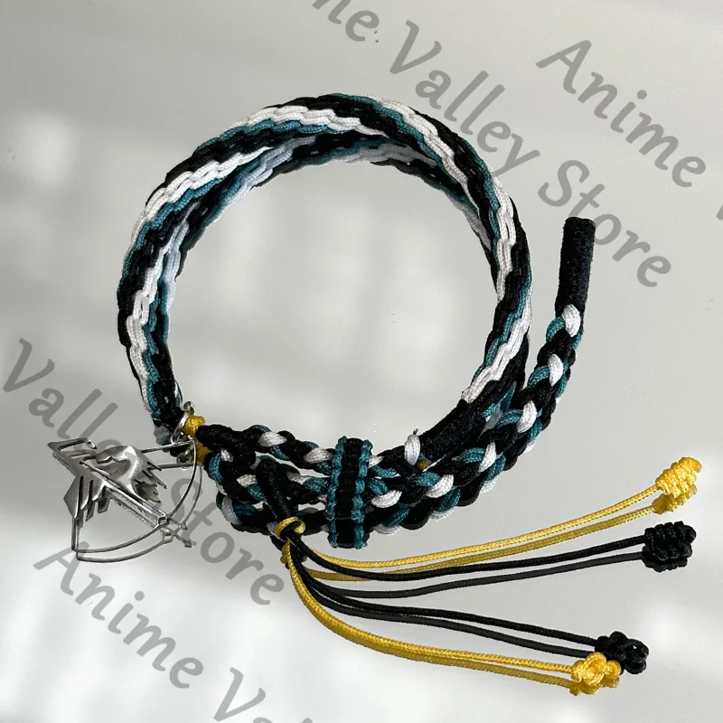 Anime Zenless Zone Zero Asaba Harumasa Hoshimi Miyabi Ellen Joe Cosplay Cartoon Woven Bracelet Pendant Hand Chain Bracelets Gift