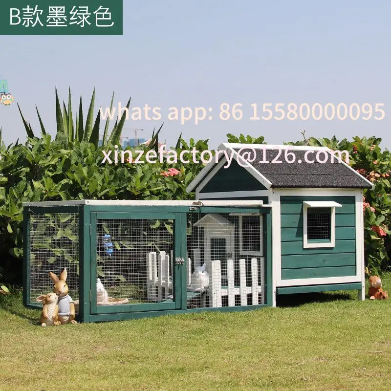 Customizable Outdoor Dog House Solid Wood Waterproof