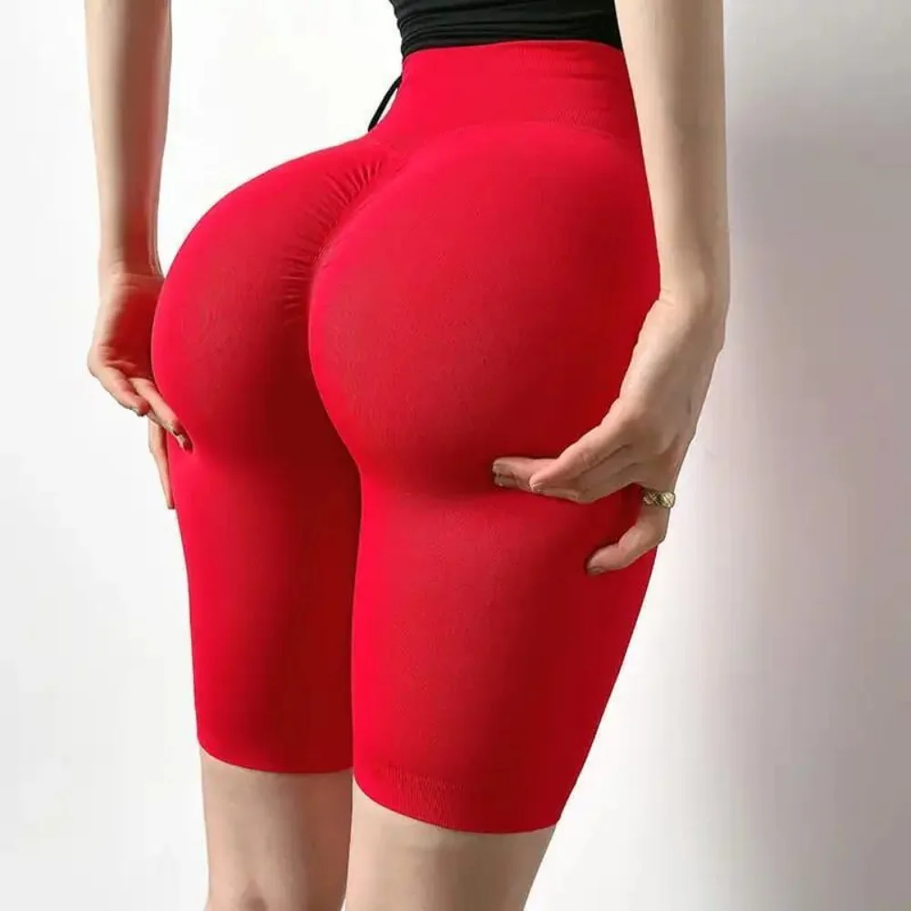 กลางแจ้งเปิด Crotch กางเกง,Exotic Hotpants ผู้หญิงไม่มีรอยต่อพีชสะโพกกางเกงขายาว Push Up เสื้อผ้าโยคะคู่ Casual Streetwear