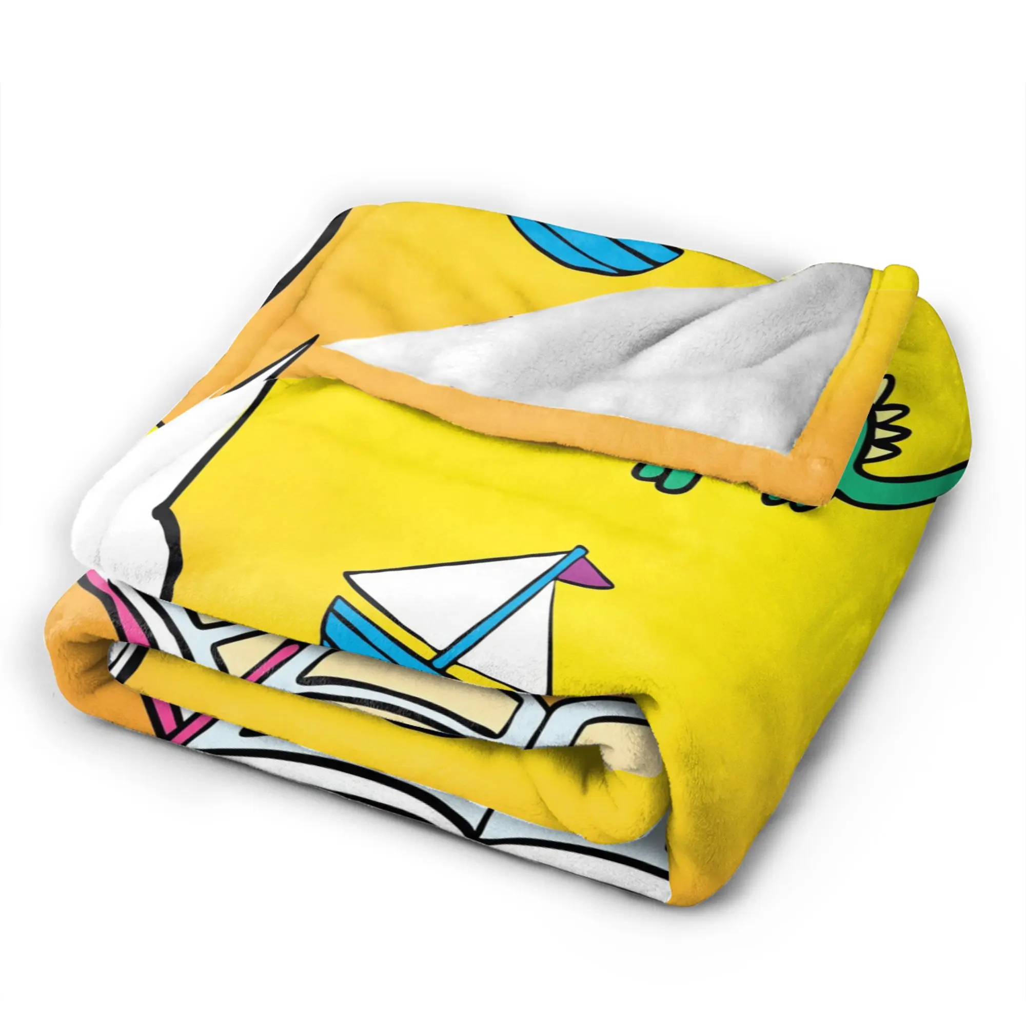 Simons Super Rabbit Super Warm Blanket  Children Plush Throw Blanket Novelty Bedroom Flannel Bedspread Sofa Bed Cover