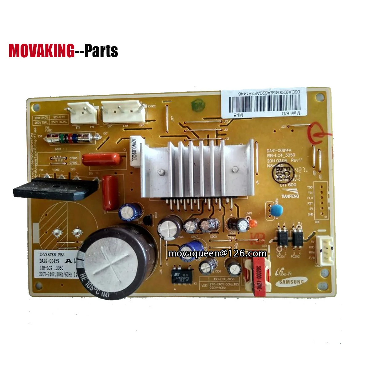 Inverter Board Control Drive Module DA92-00459 DA41-00814A MotherBoard For Electrolux Samsung Refrigerator