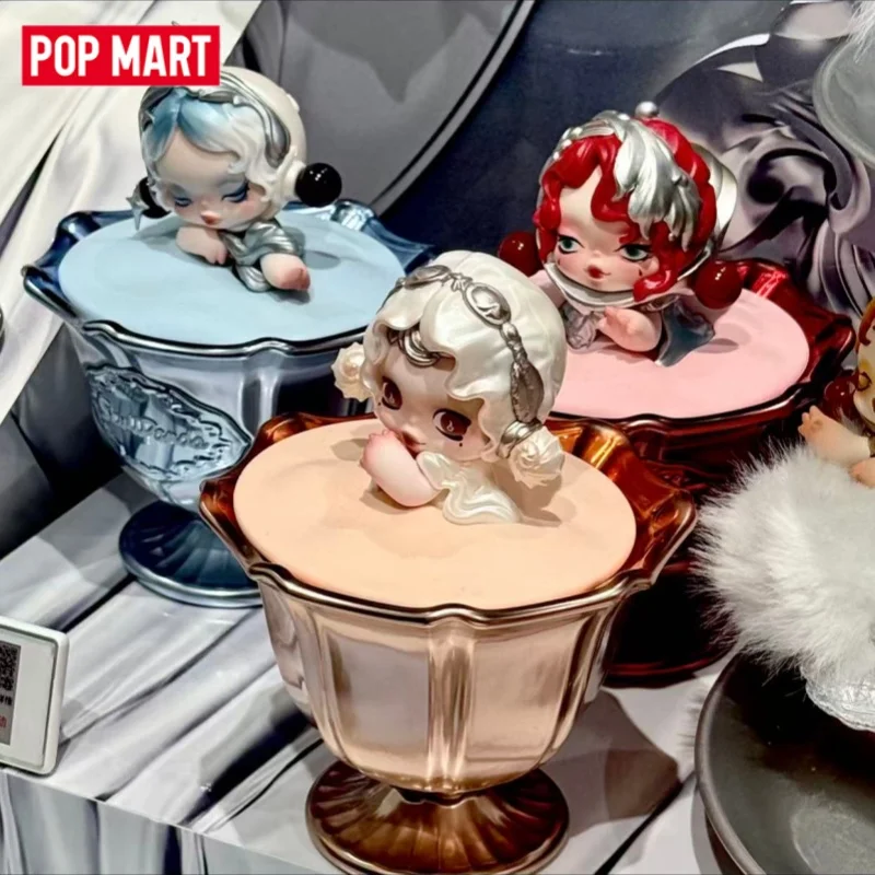 

POP MART SKULLPANDA The Feast Begins Series Scented Candle Blind Box Guess Bag Desktop Decoration Blind Bag Toys Anime Figure