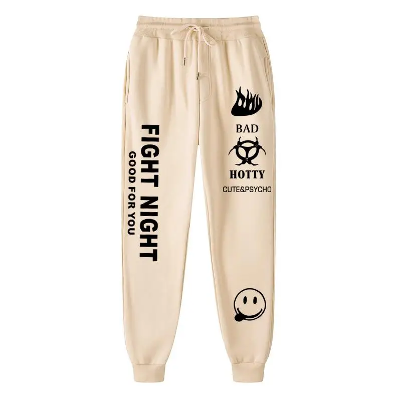 2022 Autumn winter Letter Print Sweatpants Baggy Pants Women Joggers Harajuku Pencil Pant Trousers Middle waist Sweat Pants