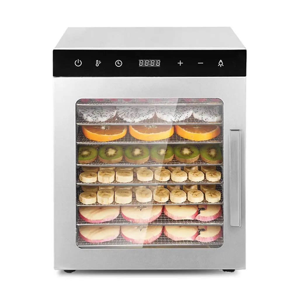 2025 New 8 Layers Fruit Dryer Voedseldroger Essicatore Per Alimenti Intelligent Vegetable Dehydrator Temperature Control