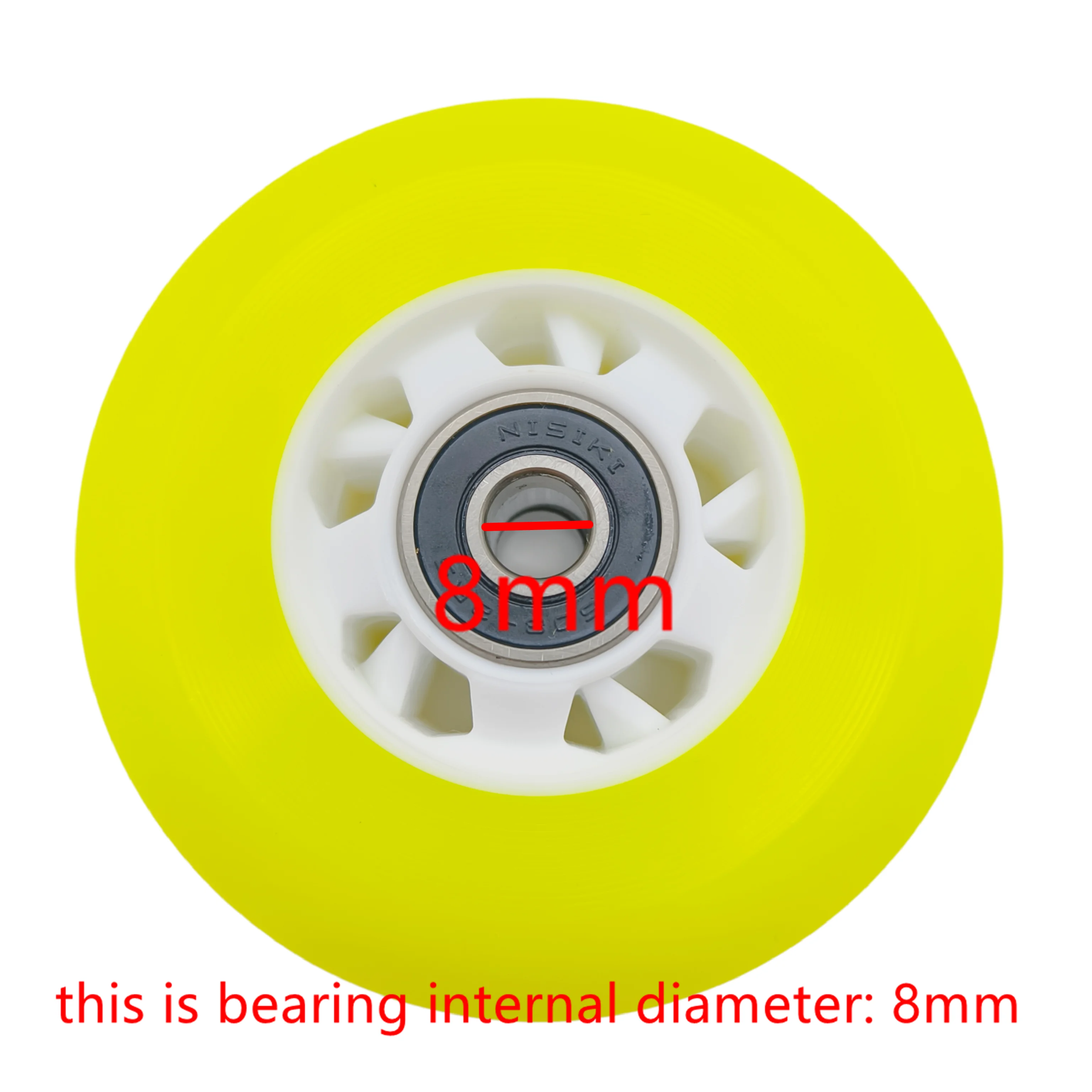 Ruedas para Patines en Línea, Material PU, 72mm 76mm 80mm, 4 Ruedas/Lote