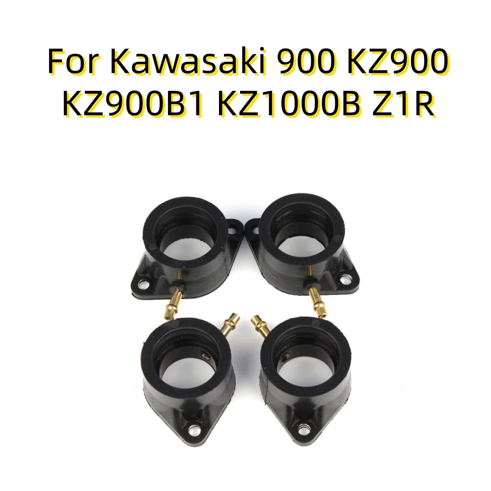 

Motorcycle Carburetor Rubber Intake Manifold Interface Adapter For Kawasaki 900 KZ900-A4 KZ900B1 KZ1000B Z1R KZ1000-A1 900KZ