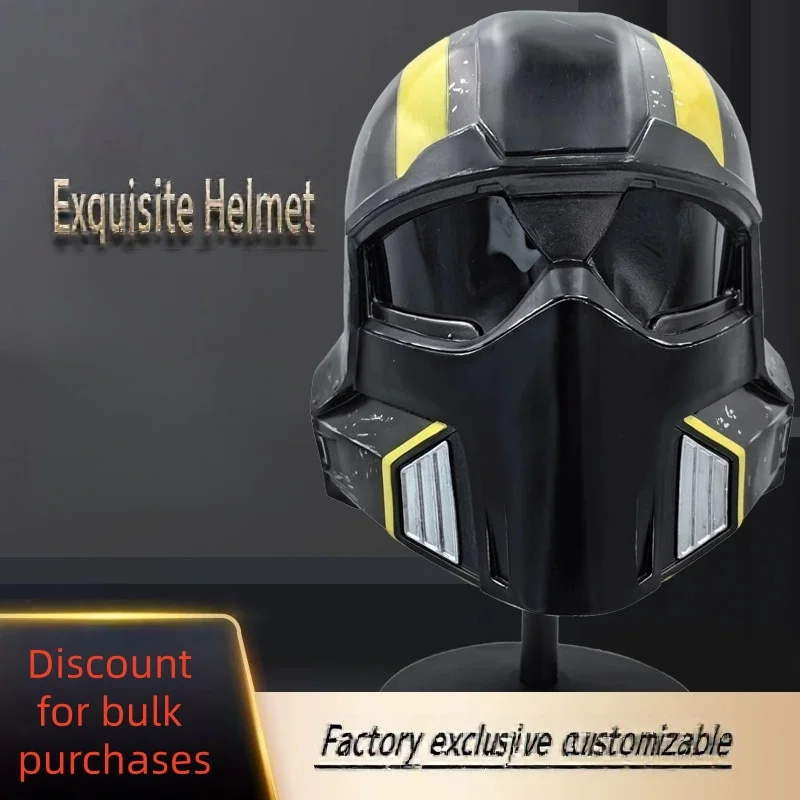 

Helldivers 2 B-01 Tactical Helmet 1:1 Wearable Cosplay Prop Resin Replica 24cm