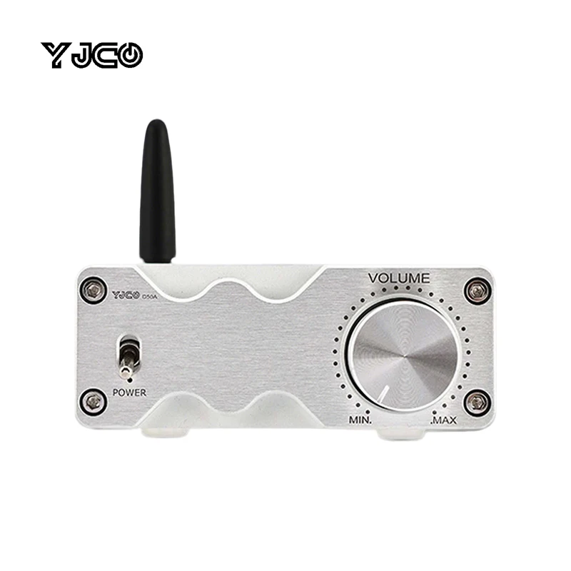 

Мини-усилитель мощности YJCO с двумя TPA3116, Bluetooth 5.0, Hi-Fi стерео, цифровой, класс D, 2.0 канала, 50Вт+50Вт, аудиофильского класса D50A