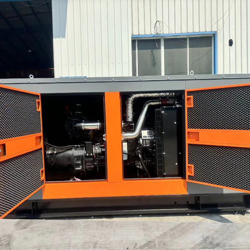 50kW 80kW 100kW Silent Diesel Generator Set Dynamo Genset Electric Generator for Home Industrial Hospital Hotel Backup Power