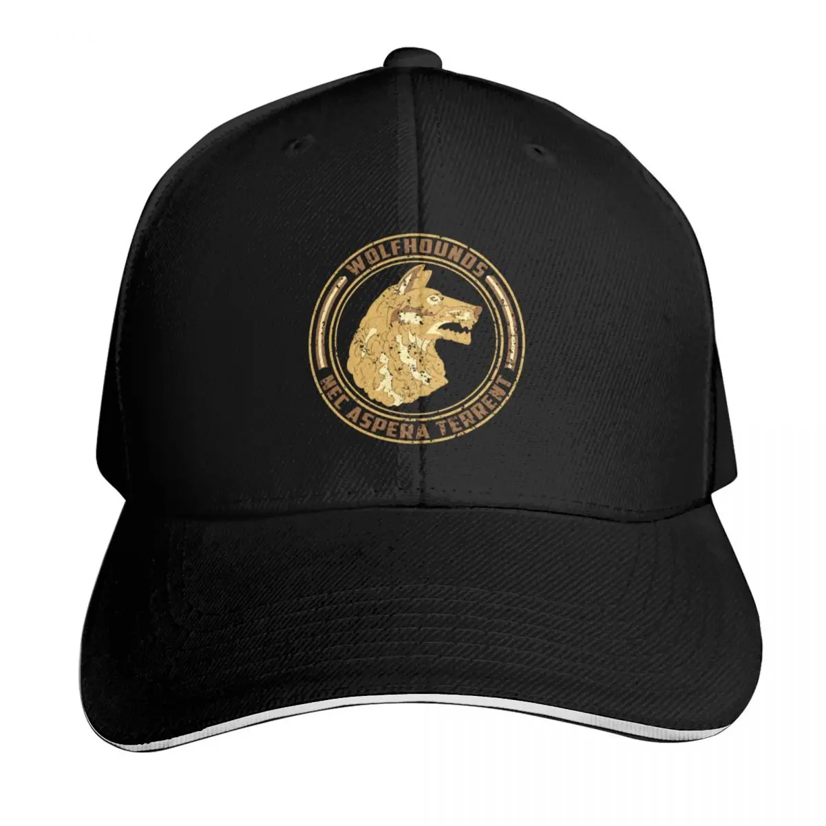 27th Infantry Regiment Wolfhounds #2818 Baseball Cap Vintage Retro Embroidered Lightweight Packable Gift for Him Her