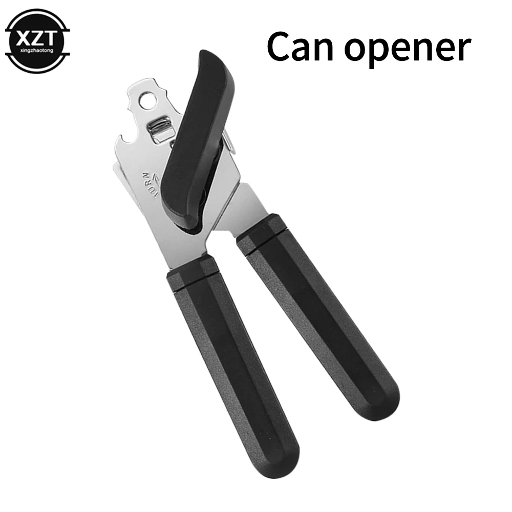 

Tin Manual Can Opener Multifunctional Stainless Steel Professional Craft Beer Grip Opener Cans Bottle Opener Kitchen Gadgets 1PC