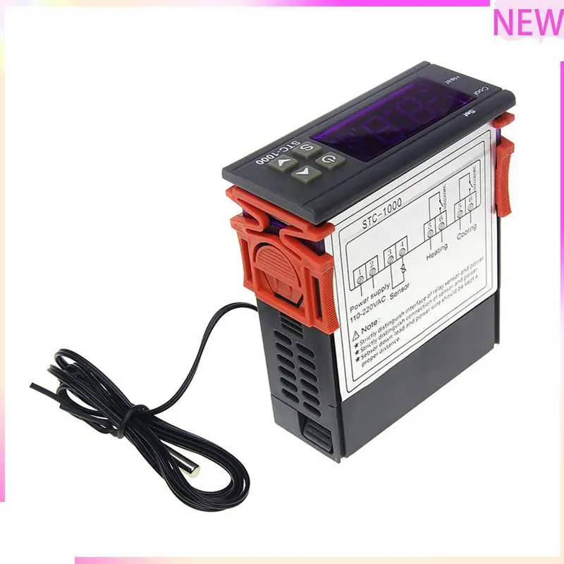 

B27B 3X светодиодный цифровой регулятор температуры STC-1000 AC 110-220 В 10A релейный терморегулятор термостат