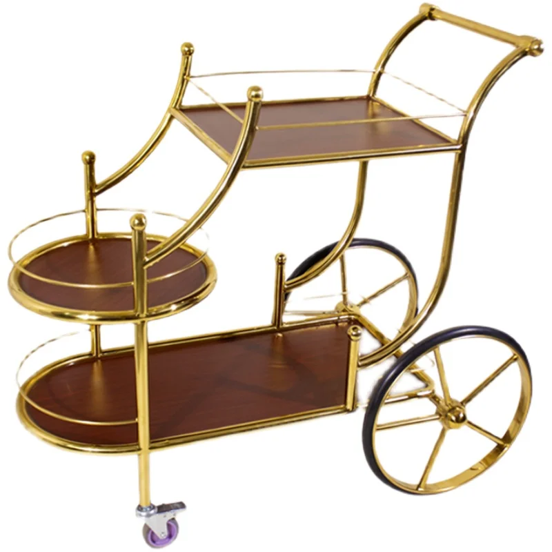 

Hotel Drink Truck Commercial Food Delivery Truck Restaurant Dessert Trolley Mobile