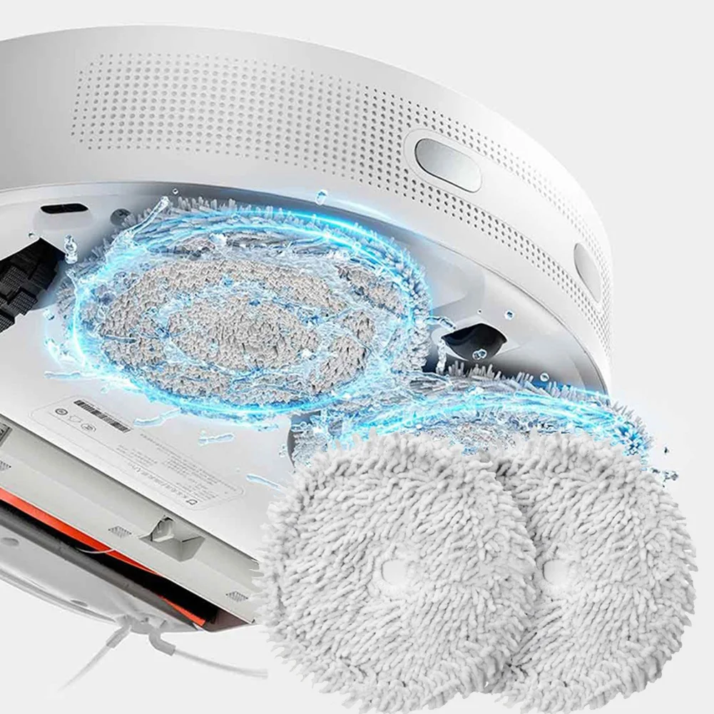 ผ้าถูพื้นซักได้สำหรับหุ่นยนต์ทำความสะอาดตัวเอง Xiaomi Dreame Mijia อะไหล่ STYTJ06ZHM อุปกรณ์เสริม