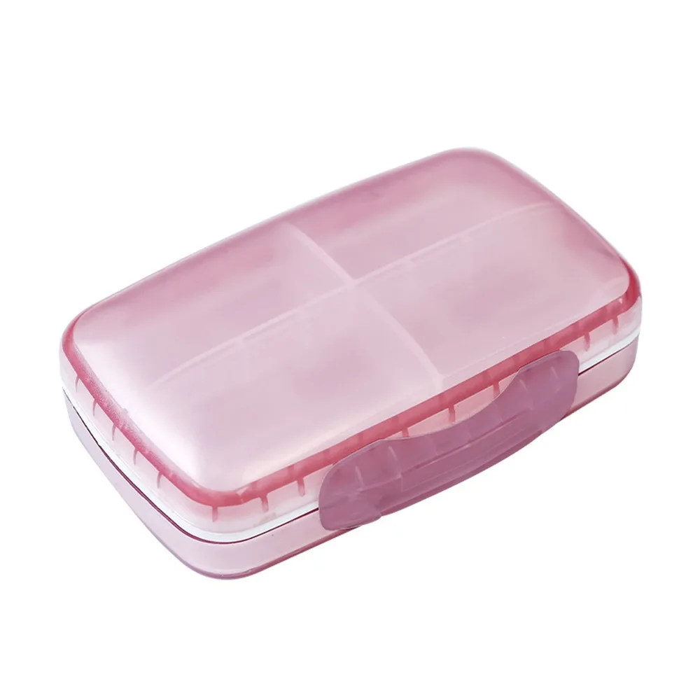 

8 Compartments Weekly Pill Case Moisture-proof Double-layered Medicine Storage Box Large Capacity Waterproof