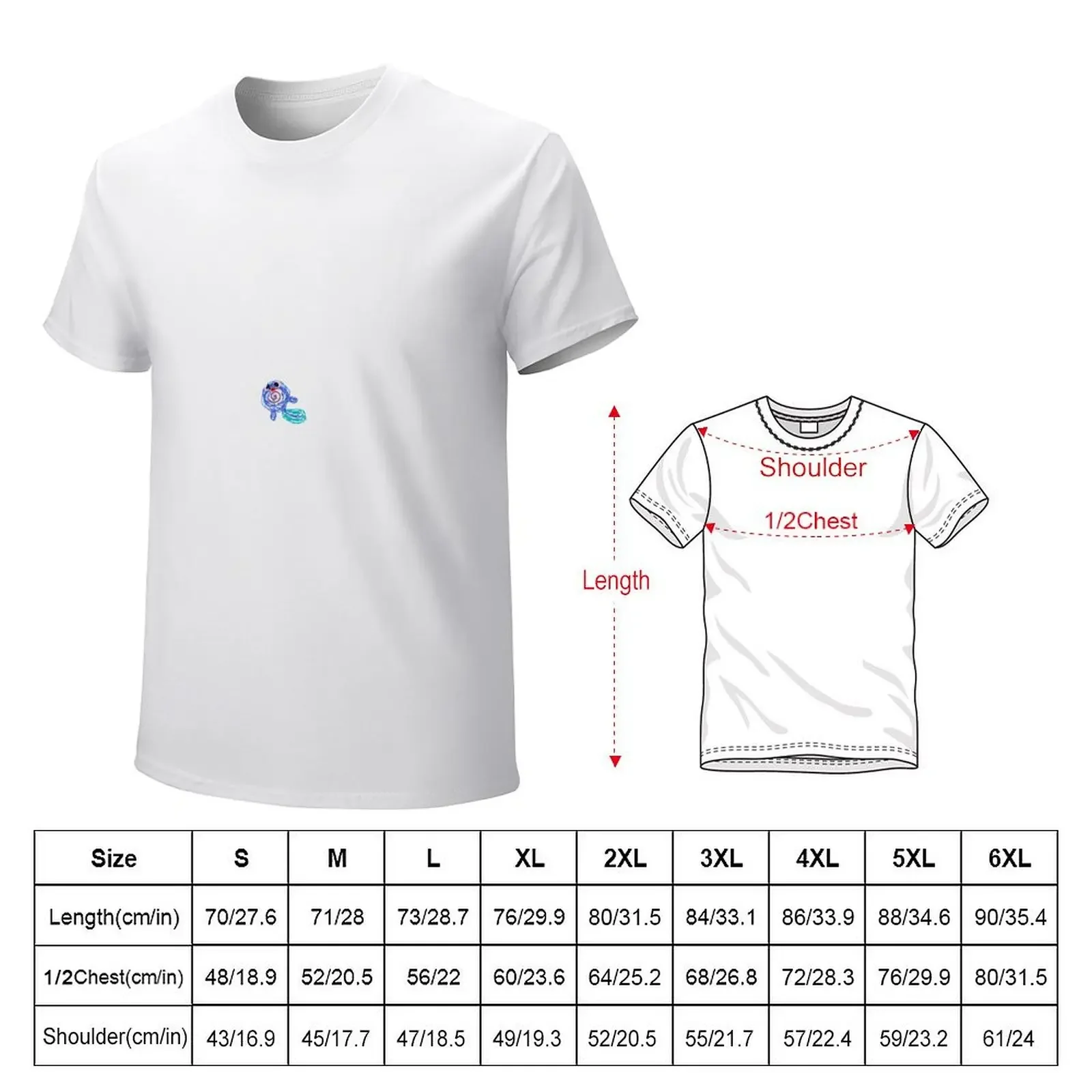 Scribble Poliwag T-Shirt cute clothes hippie clothes mens vintage t shirts