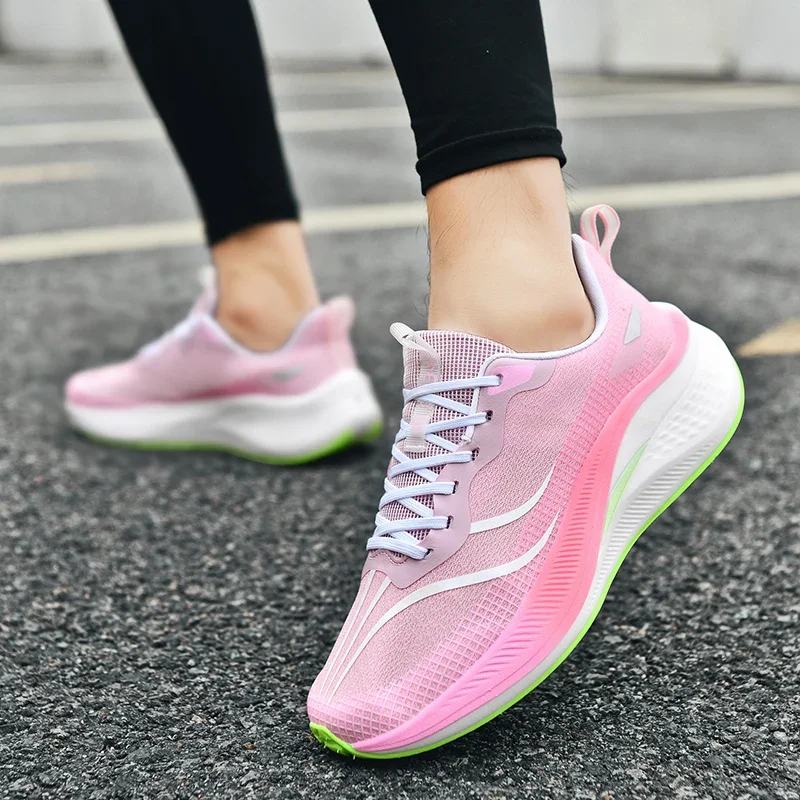 Red Rabbit-zapatillas de correr para hombre y mujer, zapatos de entrenamiento atlético, transpirables, ultraligeros, para correr al aire libre