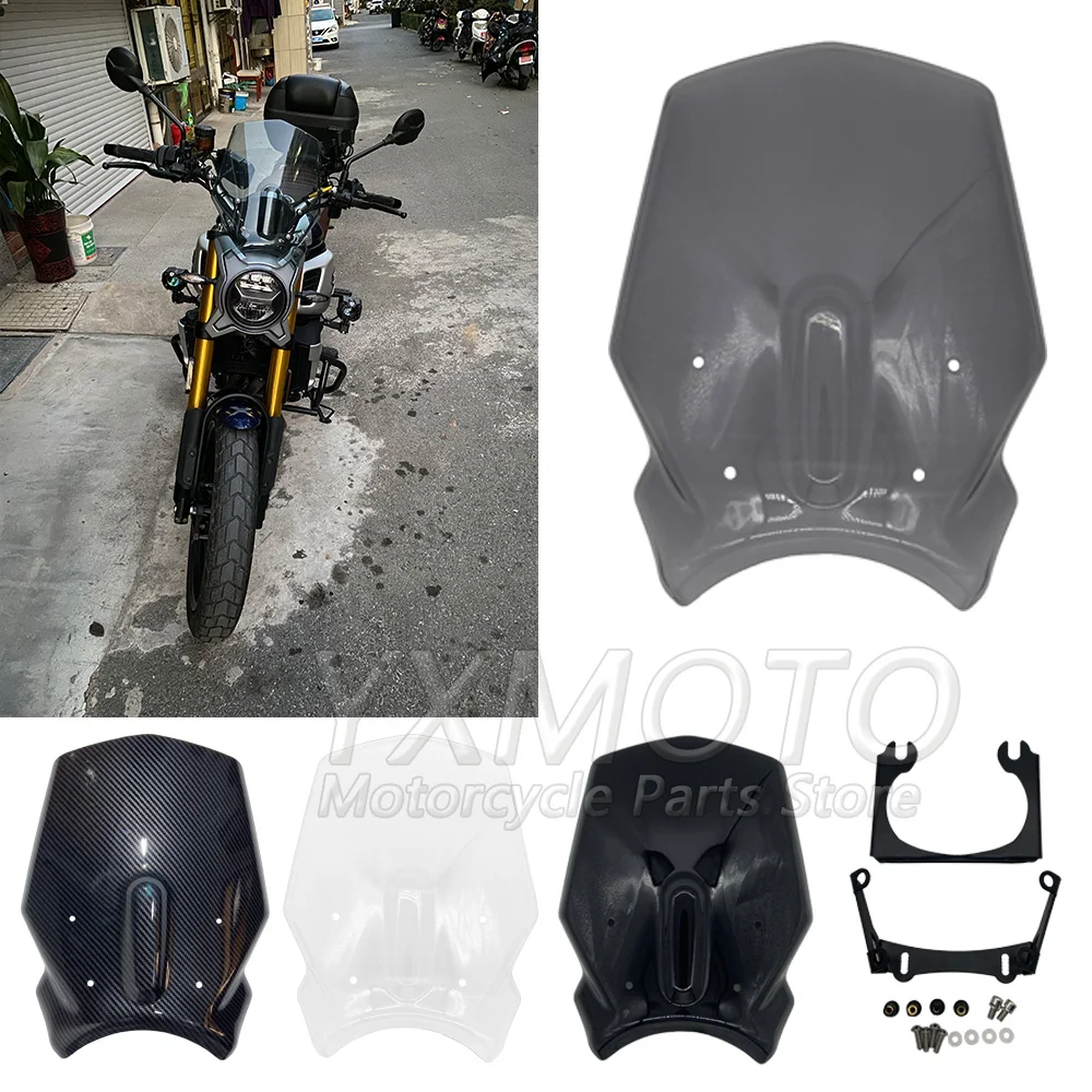 

Motorcycle Windshield Modification Front Windshield Heightening and Wind Gear Thickening fit for 700cl-x