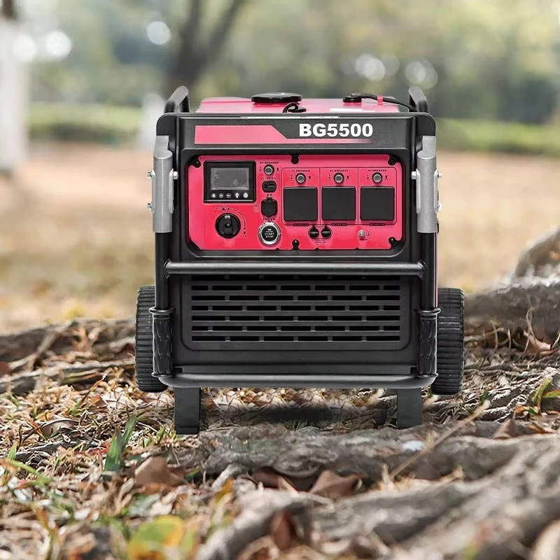 Portable Open Frame 8200W Inverter Gas Powered Generator Low Noise for Home Backup and Emergency Use 50Hz Frequency