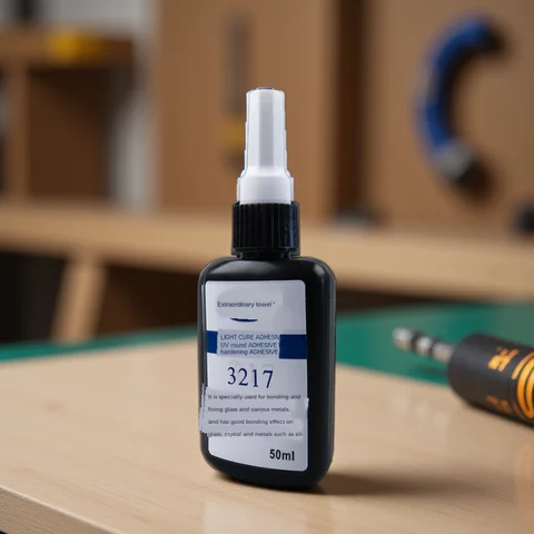 Shadowless Glue UV Glue 50ml Glass Crystal Crafts strong Glue Transparent DIY Remedied Adhesive UV Shadowless Glue
