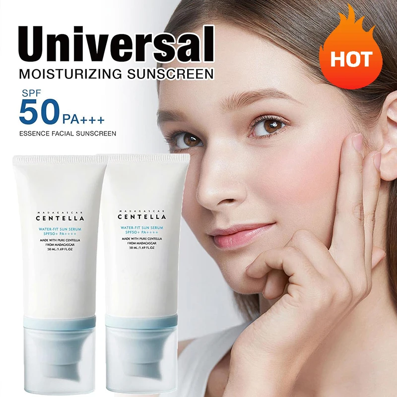 Face Moisturizing Light Moisturizing  Non-stick  Suitable For All Skin Types Moisturizing Brightening Sunscreen Spf50+