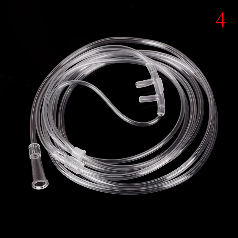 1 Pc Disposable Oxygen Tube Double Nasal Oxygen Tube Independent Packing Medical Care Machine Breathing Cannula 1.5/2/3M