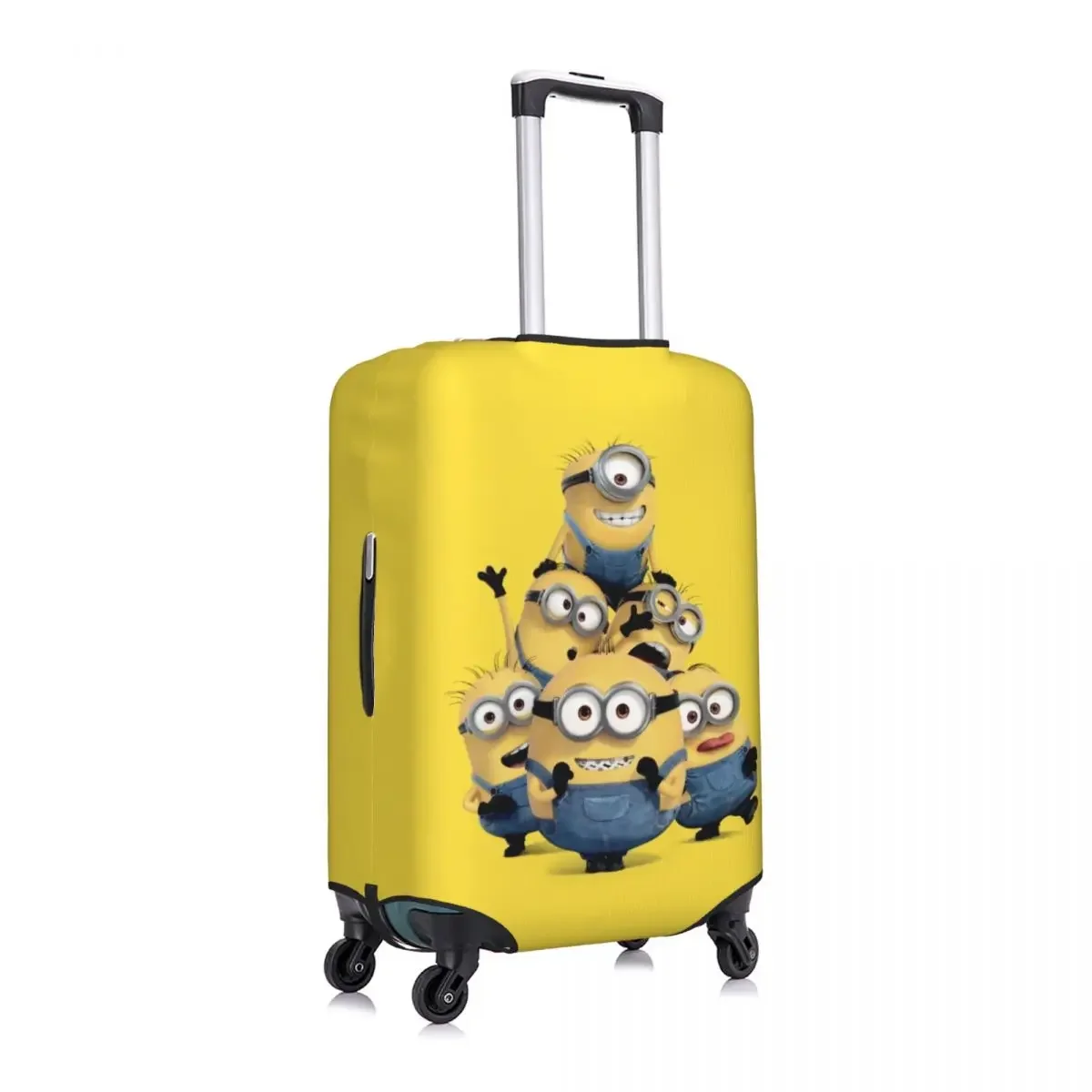 Juste de valise personnalisée Minions, housses de bagages lavables, protecteur pour 18-32 po