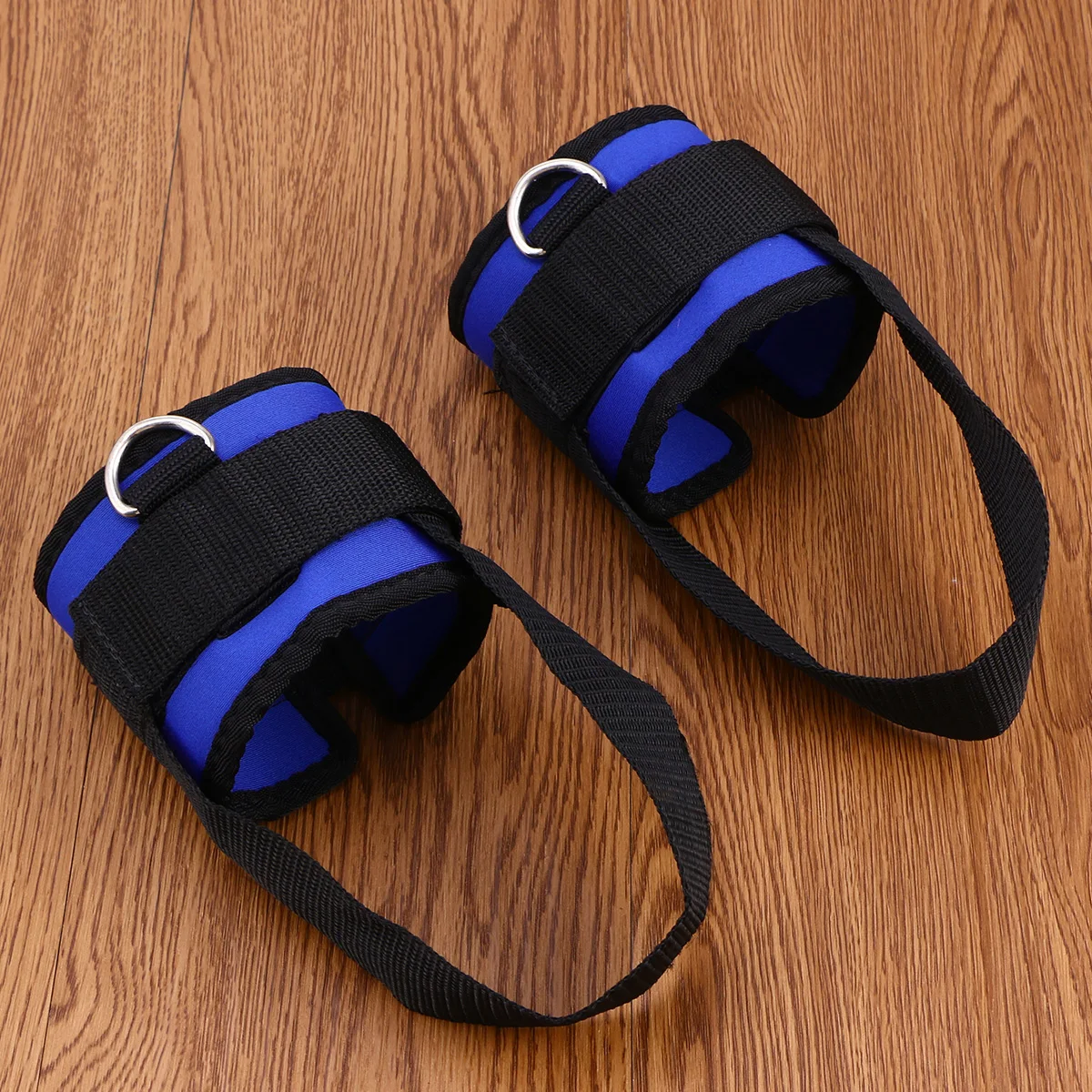 

2 Pcs Ankle Straps Cable Kickback Brace Supports on Padded Cuff Exercise Cuffs Leg Workout Belt Fitness