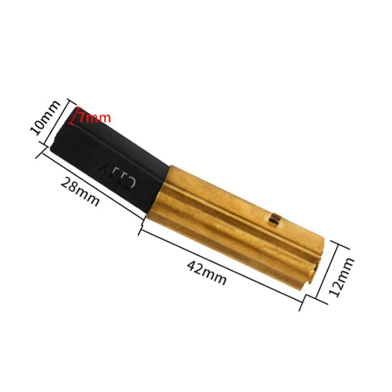 【Favorito del comprador】 6 uds cepillo de carbón para Motor de aspiradora Industrial cepillo de carbón para Motor BF501 BF502 BF